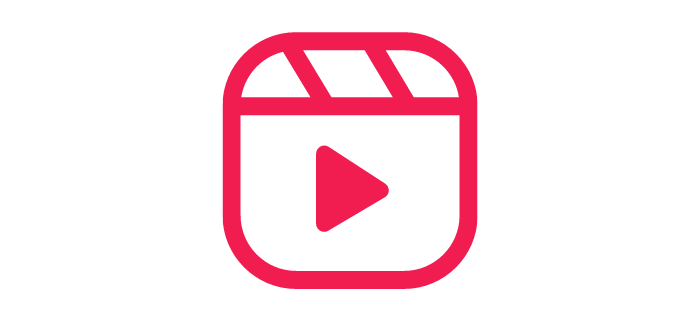 Videokuvake play-napilla