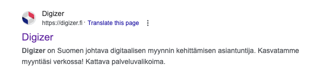 Metatiedot malli